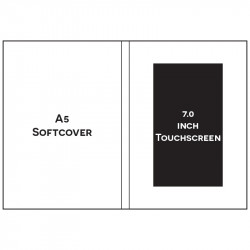 Paper ER A5 PORTRAIT A5P1070B 7.0 INCH TOUCHSCREEN Video Brochure
