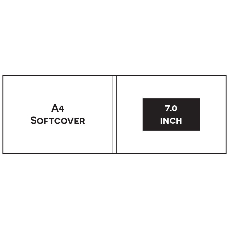 Paper ER A4 LANDSCAPE A4L1070A 7.0 INCH Video Brochure