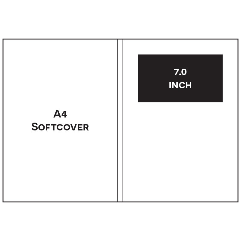 Paper ER A4 PORTRAIT A4P1070A 7.0 INCH Video Brochure