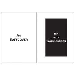 Paper ER A4 PORTRAIT A4P10101B 10.1 INCH TOUCHSCREEN Video Brochure