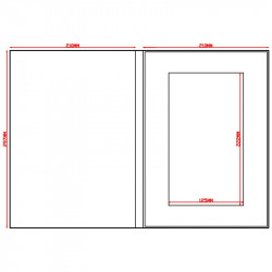 Paper ER A4 PORTRAIT A4PP10101B 10.1 INCH TOUCHSCREEN HARDCOVER Video Brochure
