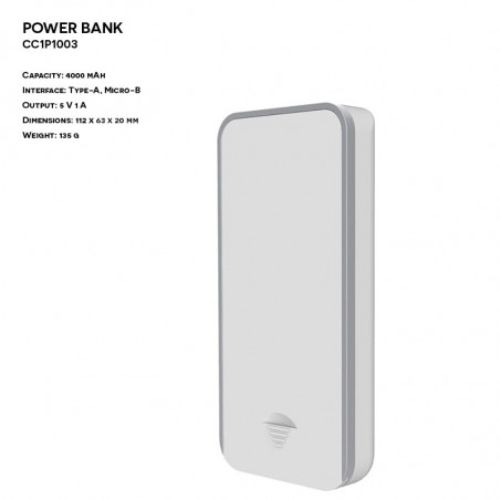 Plastic ER CLASSIC CC1P1003 Power Bank