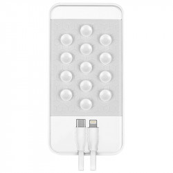 Power Bank z Ładowarką Bezprzewodową ER CLASSIC CC1P1028 QI Plastikowy