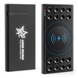 Bezprzewodowy Power Bank z podświetlanym logo ER CLASSIC CC1PW01L QI