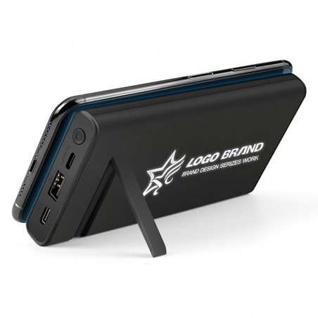 ER CLASSIC CC1PW01L QI Wireless Power Bank with illuminated logo