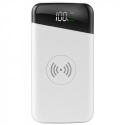 Power Bank z Ładowarką Bezprzewodową ER CLASSIC CC1PW09 QI Plastikowy