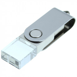 Pendrive ER TWIST TTP901 Metalowo - Szklany
