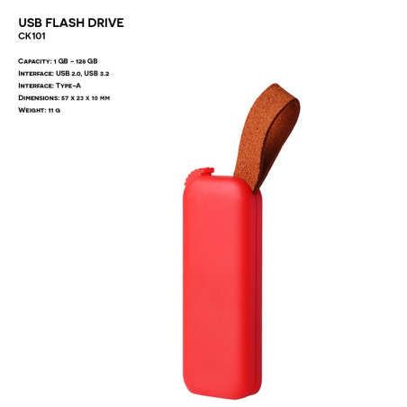 Pendrive ER CLICK CK101 Plastikowy