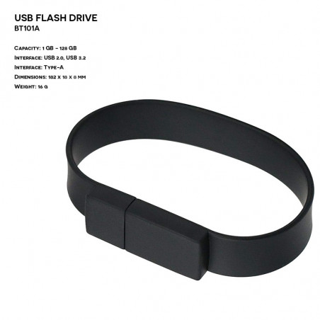 Silicon ER BRACELET BT101S Pendrive