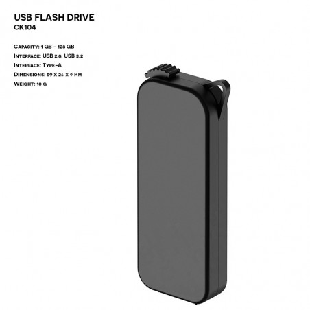 Plastic ER CLICK CK104 Pendrive