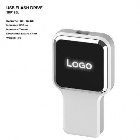 Pendrive ER SLIDER SRP125L Plastikowy