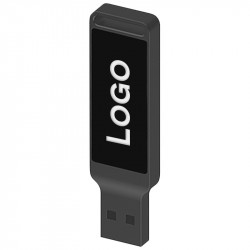 Pamięć USB z podświetlanym logo ER CLASSIC CCP384L Metalowy