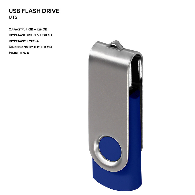 Pendrive GOODRAM TWISTER UTS Plastikowo - Metalowy