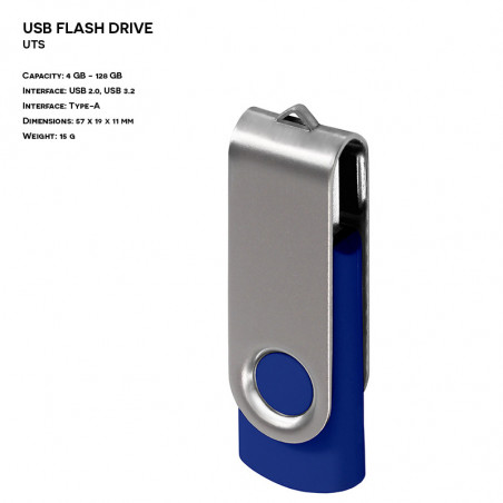 Pendrive GOODRAM TWISTER UTS Plastikowo - Metalowy