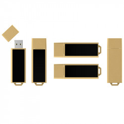 Biodegradowalny Pendrive z podświetlanym logo ER CLASSIC CC167EL