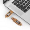 Leather Promotional Pendrive with backlit logo ER CLASSIC CCP515L