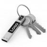 Pendrive karabińczyk z podświetlanym logo ER BRELOK PT310SL Metalowy