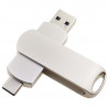 Pendrive ER TWIST TT326C TYPE C Metalowy