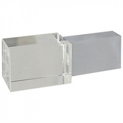 Pendrive ER CLASSIC CCP912 Metalowo - Szklany z podświetlanym logo