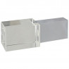 Pendrive ER CLASSIC CCP912 Metalowo - Szklany z podświetlanym logo