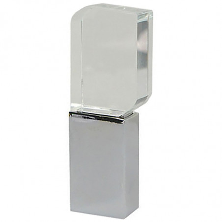 Pendrive ER CLASSIC CCP914 Metalowo - Szklany z podświetlanym logo