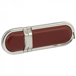Pendrive ER CLASSIC CC504 Skórzano - Metalowy