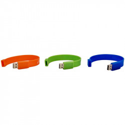 Silicon ER BRACELET BT101L Pendrive with logo