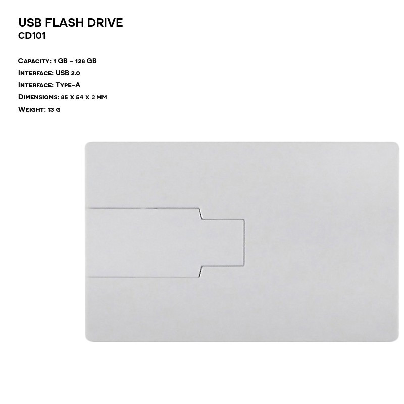 Plastic ER CARD CD101 Pendrive