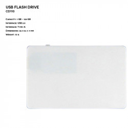 Pendrive ER KARTA CD110 Plastikowy
