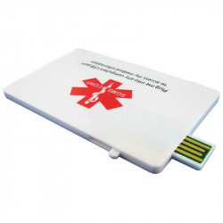 Plastic ER CARD CD110 Pendrive