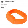 Silicon ER CLASSIC CC151 Watch with USB flash drive