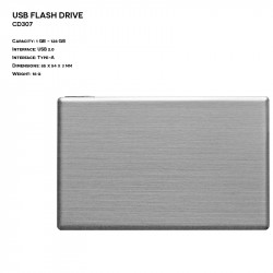 Pendrive ER KARTA CD307 Metalowy