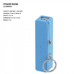 Power Bank ER CLASSIC CC1MP019 Plastikowy