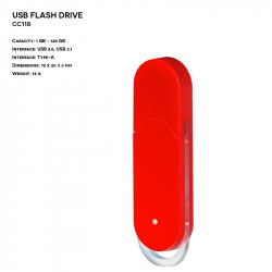 Pendrive ER CLASSIC CC118 Plastikowy