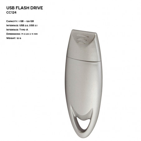 Plastic ER CLASSIC CC124 Pendrive