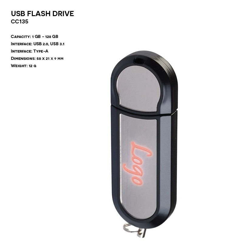 Plastic ER CLASSIC CC135 Pendrive