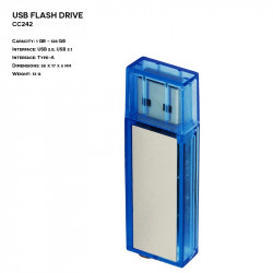 Pendrive ER CLASSIC CC242 Plastikowo - Metalowy