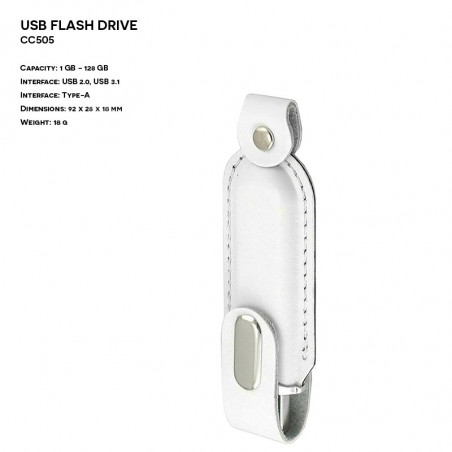 Leather ER CLASSIC CC505 promotional Pendrive