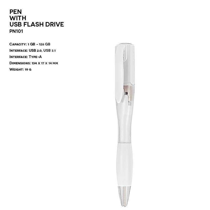 Plastic ER PEN PN101 Pendrive with logo