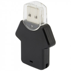Plastic ER T-SHIRT UL107 Pendrive with logo printing