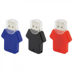 Plastic ER T-SHIRT UL107 Pendrive with logo printing