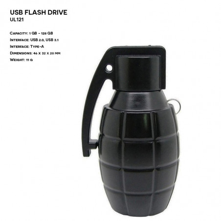 Pendrive ER GRANAT UL121 Plastikowy